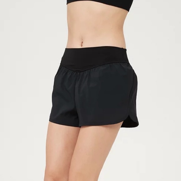 Offline by Aerie | Nylon Running Short in true black - Picture 1 of 13